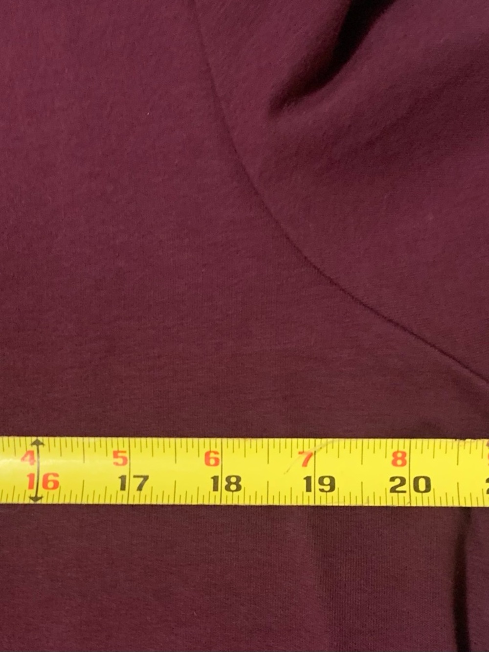 Denim&Co Active Women's Plum Crewneck Pullover - Picture 3 of 5